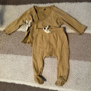 Quincy Mae Matching set 3-6M NWOT